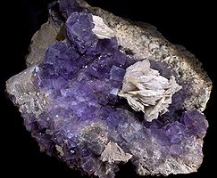 Fluorite mauve