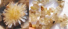 Quartz jaune dor