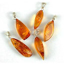 GAMB3 pendentif Ambre 