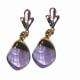 O122AM Boucles d oreilles Amethyste