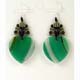 EAGGS7 Boucles d'oreilles Agate