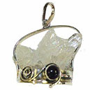 G534 Pendentif Gerbe cristal de roche