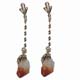 O112 Boucles d'oreilles Citrine