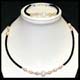 CFWP2B Collier+ Bracelet perles biwa