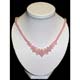 CRQ21 Collier quartz rose 45cm