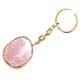 KEY17 Porte clés Quartz rose