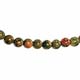 BUK8 Bracelet Unakite boules 8mm