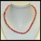 CRH6 Collier Rhodochrosite 6mm 42cm