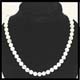 CHO8 Collier Howlite boules 8mm 42cm