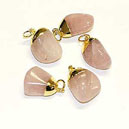 G225RQ Pendentif Quartz rose