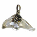  G531 Pendentif Dauphin Quartz 