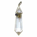 G522 Pendentif grosse pointe Quartz 