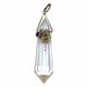 G522 Pendentif grosse pointe Quartz 