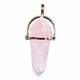 GPQRQ Pendentif Quartz rose