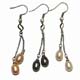 OFWP2 Boucles d'oreilles Perles biwa