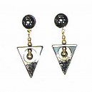 079 Boucles d oreilles Hematite