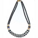 C09 Collier Hématite 45 cm