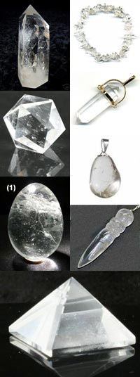 Utilisations du Cristal de roche
